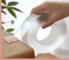 چسب ژله ای دوطرفه-تضمینی 3cm عرض 3M طول 2mm ضخامت (بسته 30 عددی)